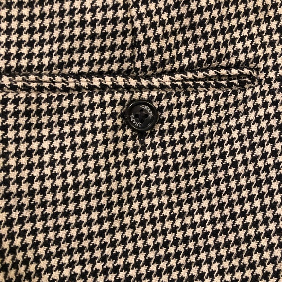 Chaps NWT houndstooth wool lined pants size 4 - Picture 7 of 8
